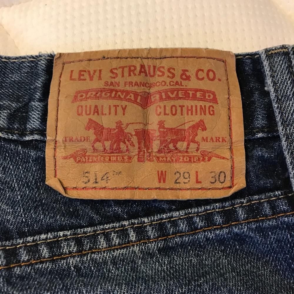 Levi’s 514 jeans. Great shape. Non-smoker.